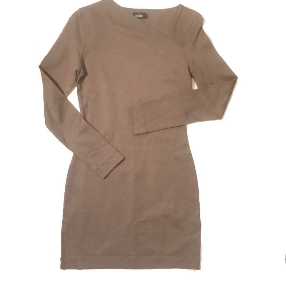 Kate Spade Saturday Slant-Neck Cotton Knit Dress Size XS